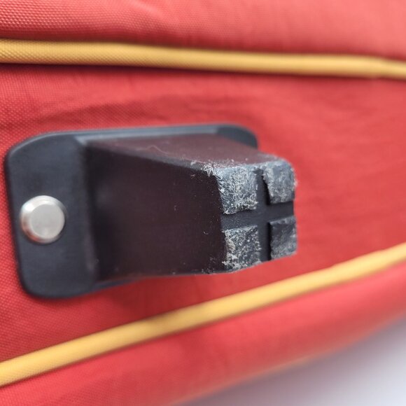 BAGGALLINI Rolling Tote Luggage Carry On Under Seat Suitcase Tomato Red/Org - Picture 14 of 16